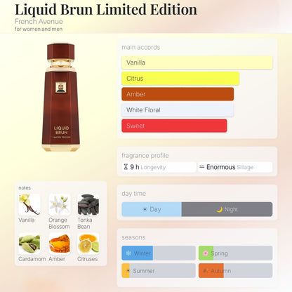 French Avenue Liquid Brun Limited Edition
