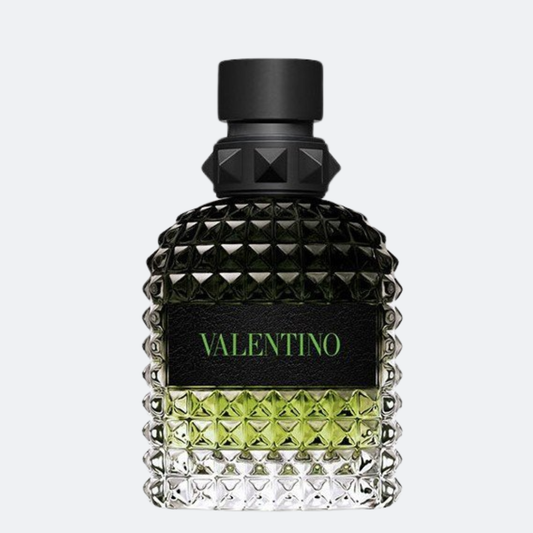 Valentino Born in Roma Green Straviganza