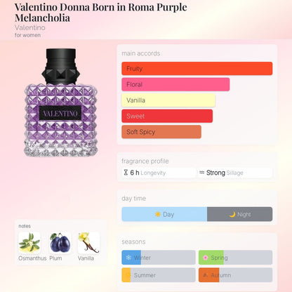 Valentino Donna BIR Purple Melancholia